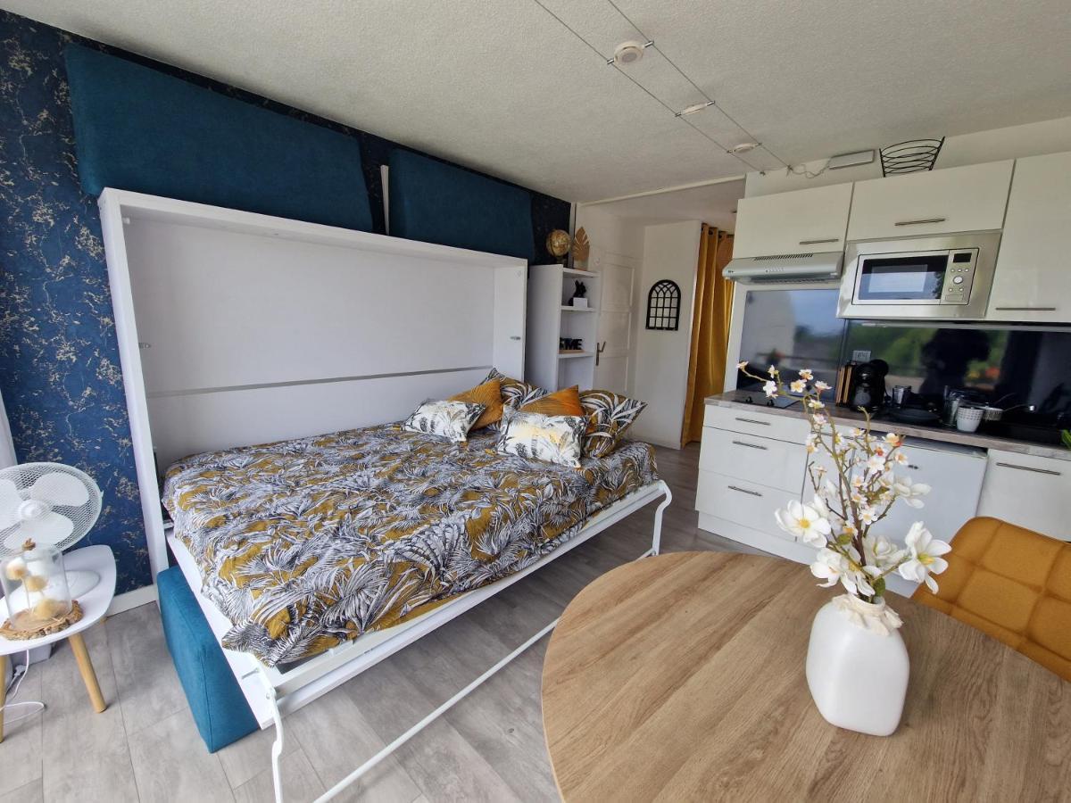 Guidel-Plages Studio Lumineux Balcon Vue Mer & Piscine ภายนอก รูปภาพ
